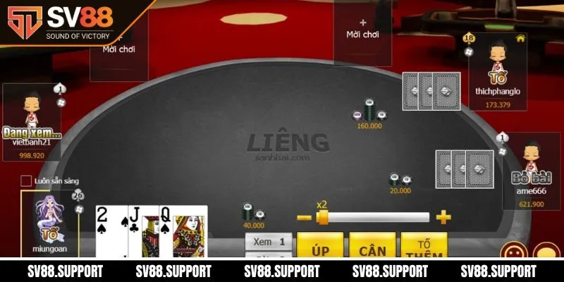 Hướng dẫn cách chơi Liêng tại SV88 cho newbie