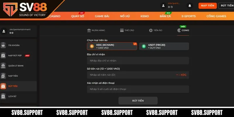 Lưu ý khi rút tiền tại nhà cái đảm bảo an toàn